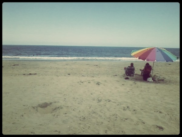 First Time Swimming in the Ocean
