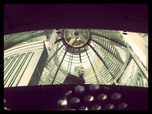 Inside the Top of the St. Augustine Lighthouse